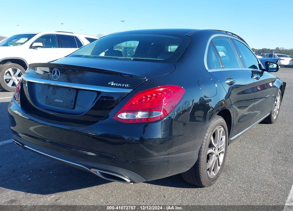 2016 MERCEDES-BENZ C 300 4MATIC/LUXURY 4MATIC/SPORT 4MATIC VIN: WDDWF4KB6GR126874