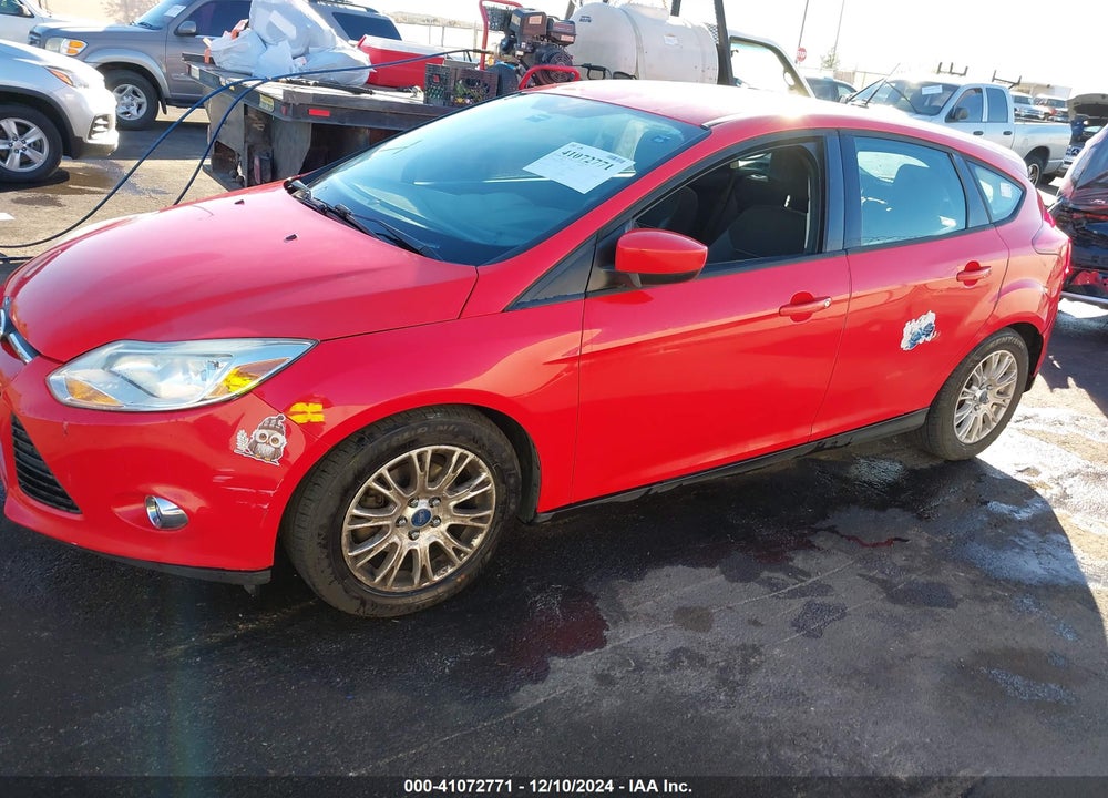 2012 FORD FOCUS SE VIN: 1FAHP3K24CL394853