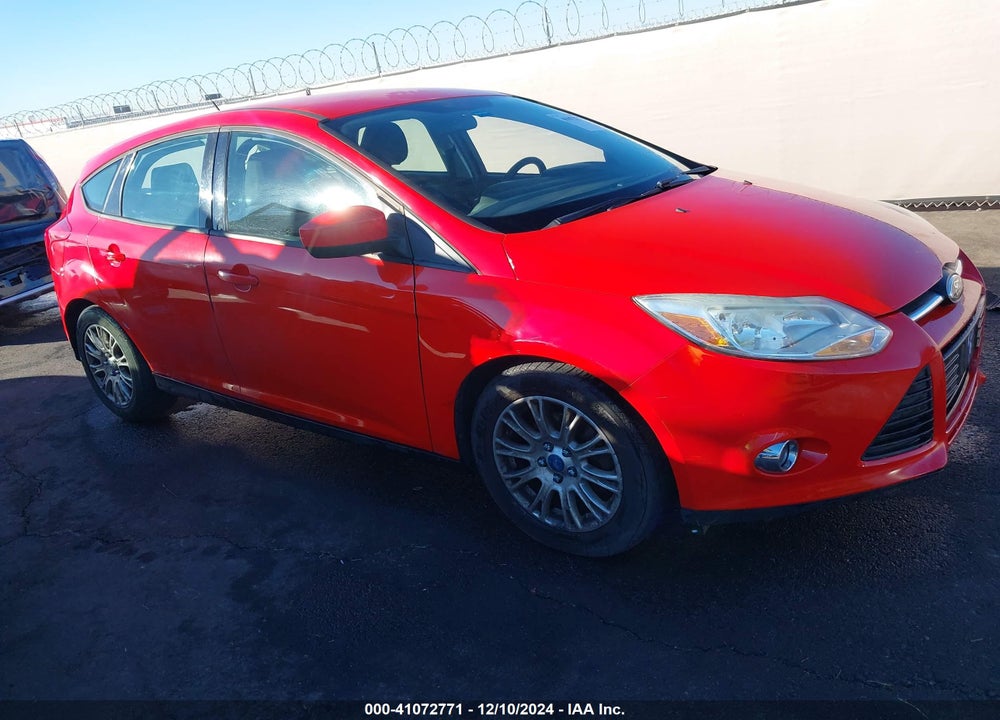 2012 FORD FOCUS SE VIN: 1FAHP3K24CL394853