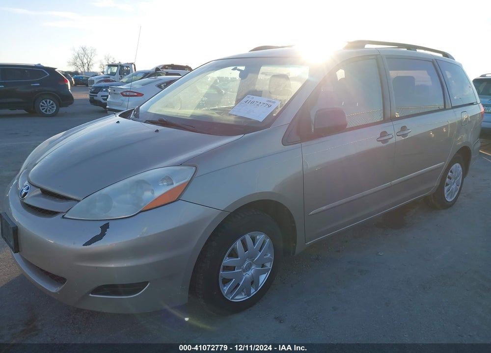 2009 TOYOTA SIENNA CE VIN: 5TDZK23C69S251893