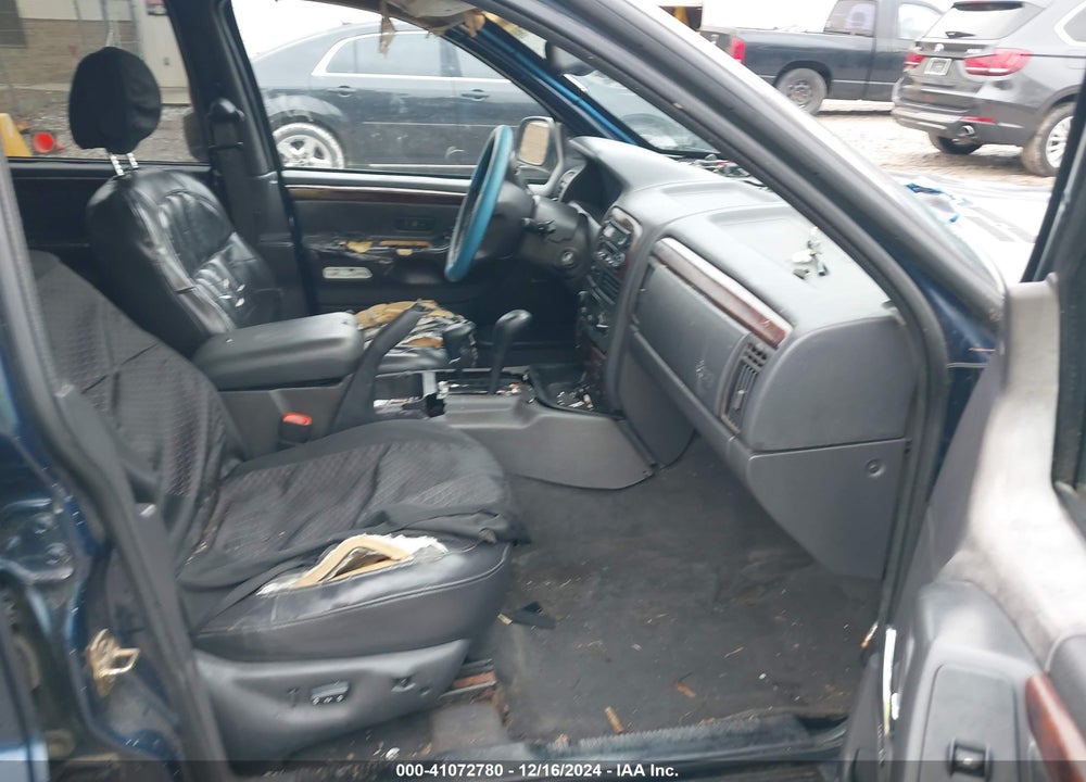 2000 JEEP GRAND CHEROKEE LIMITED VIN: 1J4GW58N0YC319221