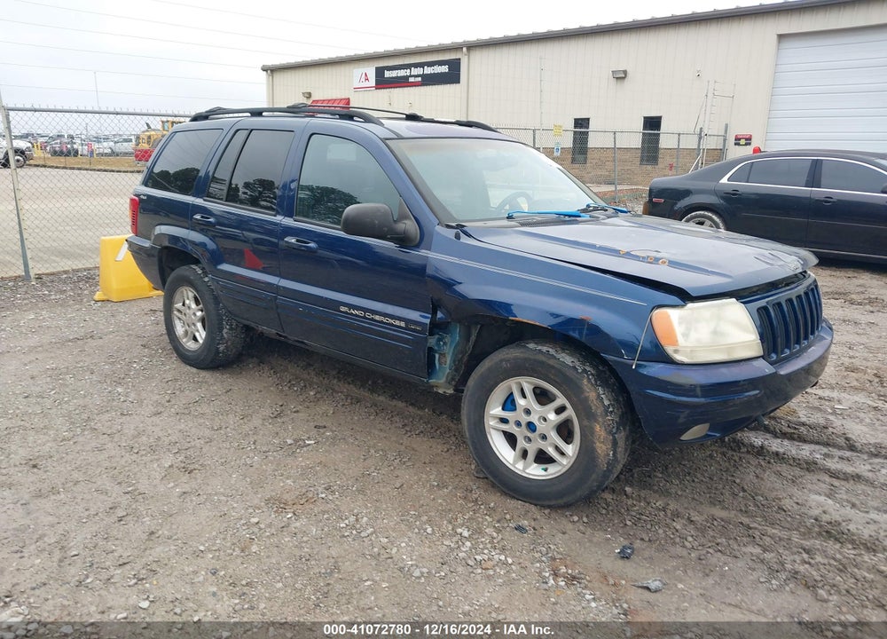 2000 JEEP GRAND CHEROKEE LIMITED VIN: 1J4GW58N0YC319221