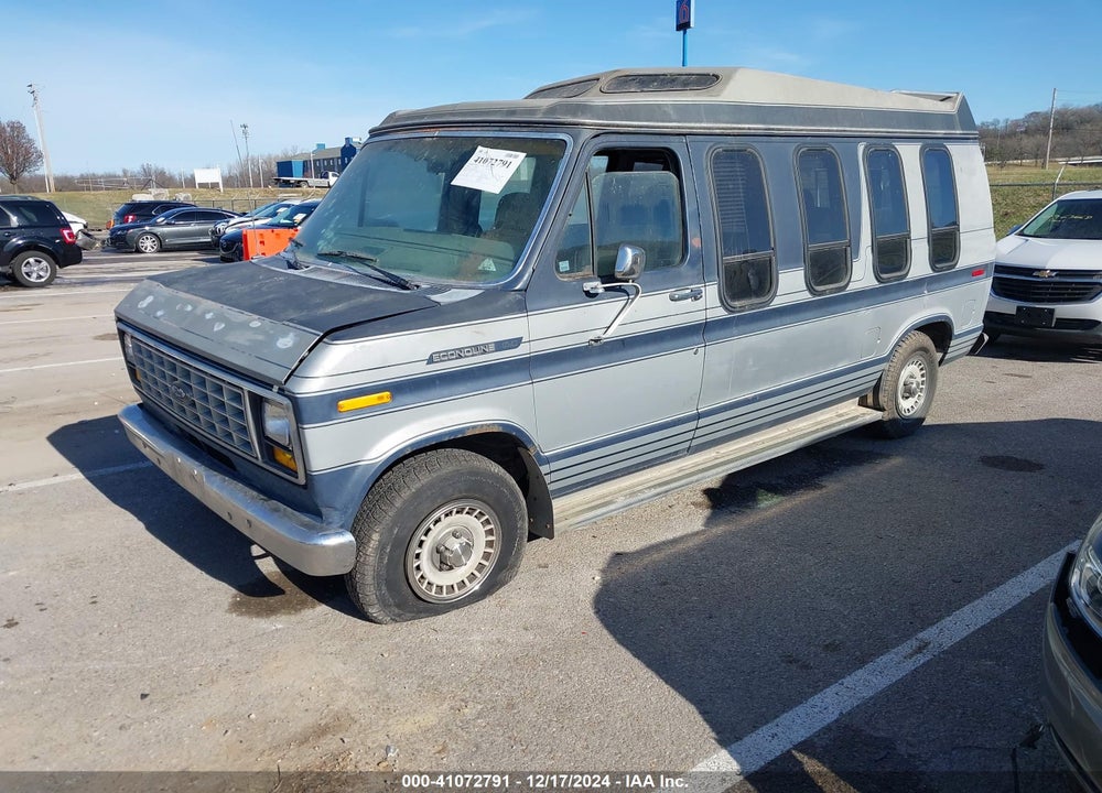 1986 FORD ECONOLINE E150 VAN VIN: 1FDDE14N1GHB07371