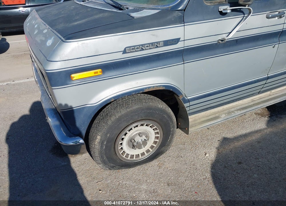 1986 FORD ECONOLINE E150 VAN VIN: 1FDDE14N1GHB07371