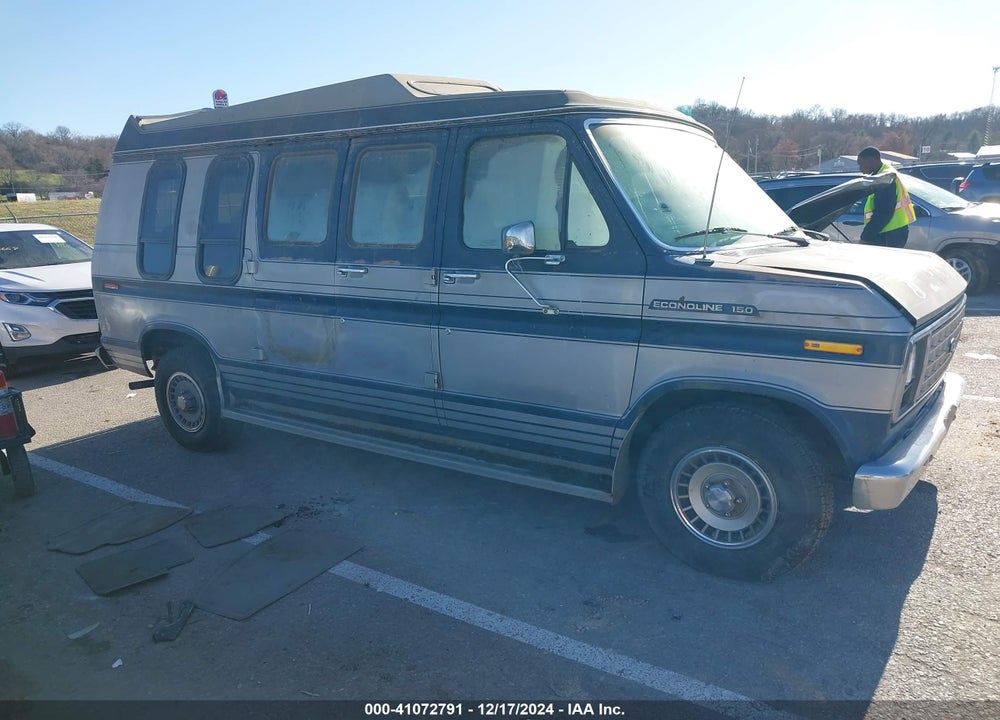1986 FORD ECONOLINE E150 VAN VIN: 1FDDE14N1GHB07371