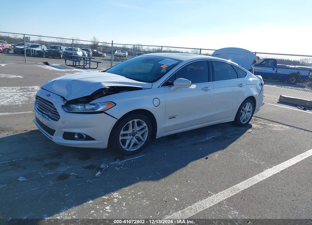 2016 FORD FUSION ENERGI TITANIUM VIN: 3FA6P0SU3GR304560