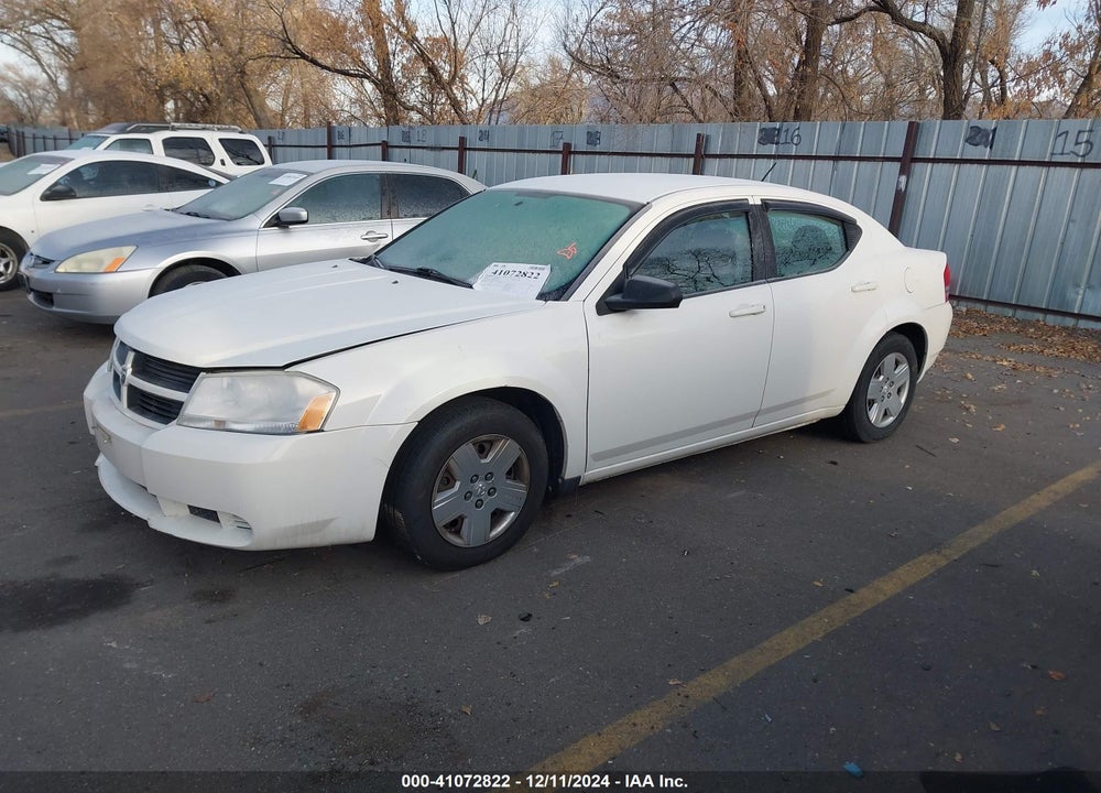 2010 DODGE AVENGER SXT VIN: 1B3CC4FB8AN135513