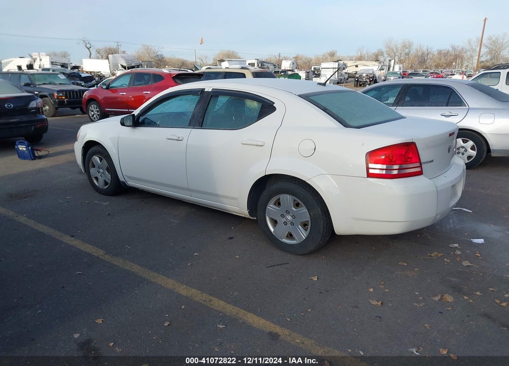 2010 DODGE AVENGER SXT VIN: 1B3CC4FB8AN135513