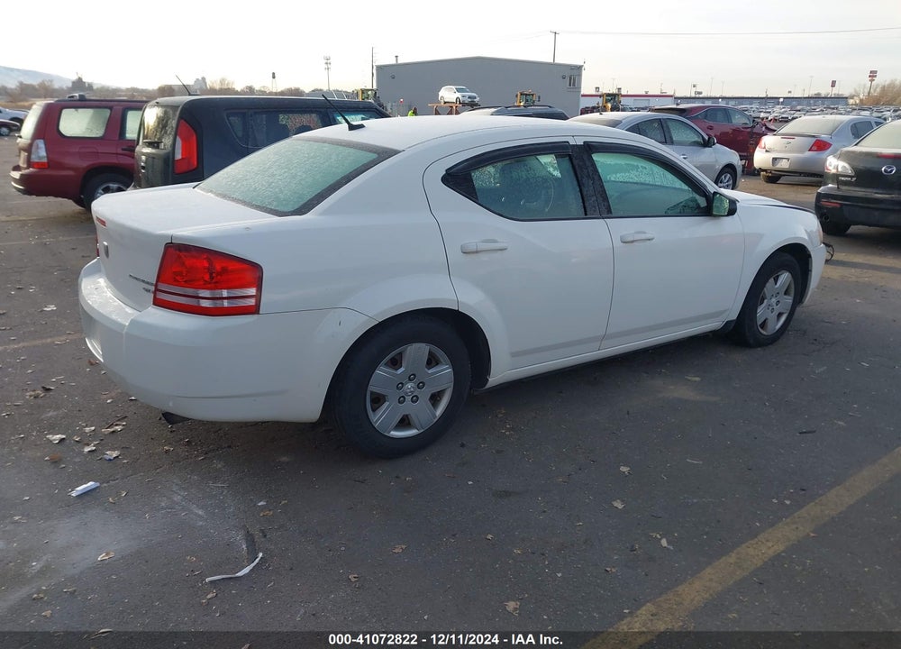 2010 DODGE AVENGER SXT VIN: 1B3CC4FB8AN135513