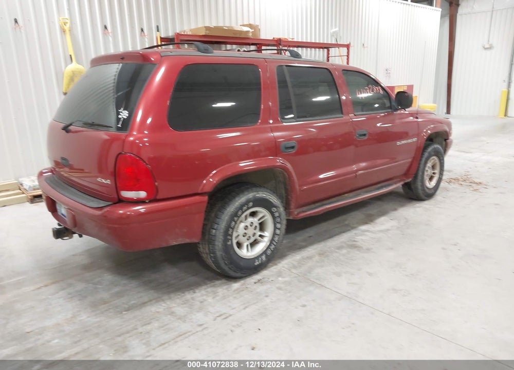 1998 DODGE DURANGO SLT VIN: 1B4HS28Z9WF124038