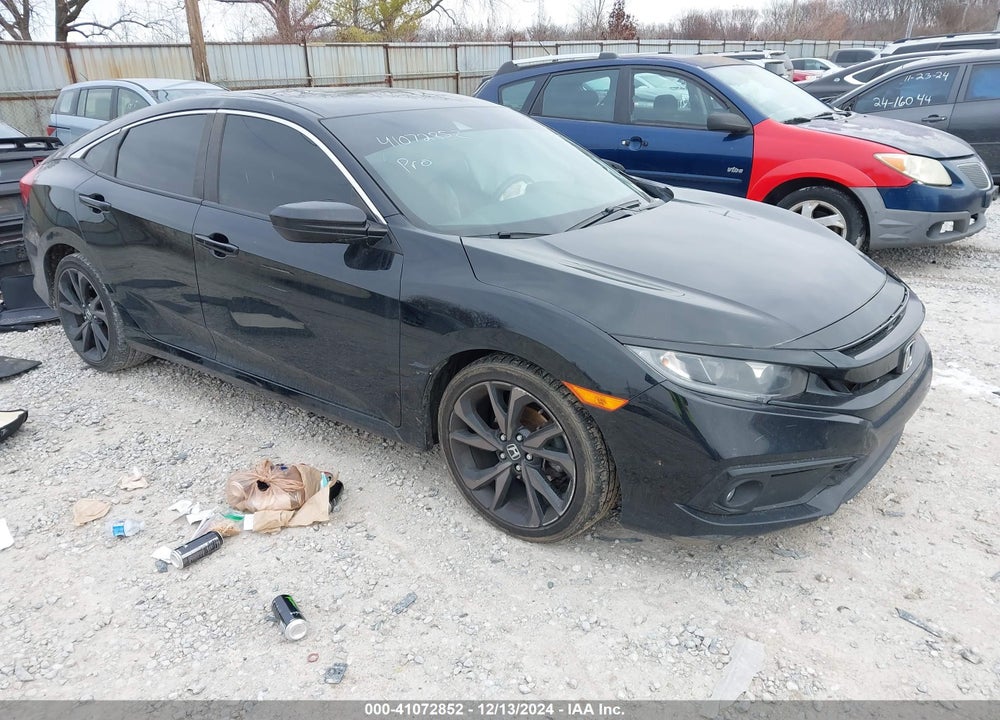 2020 HONDA CIVIC SPORT VIN: 19XFC2F82LE027500