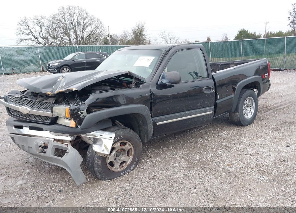 2003 CHEVROLET SILVERADO 1500 LS VIN: 1GCEK14T43Z235074