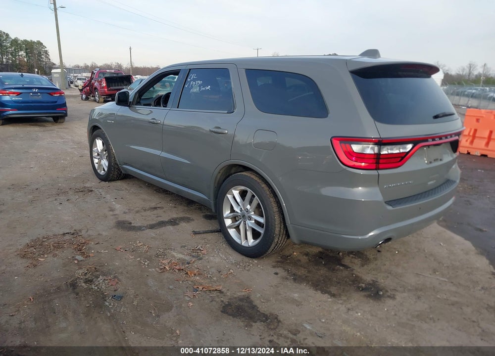 2022 DODGE DURANGO R/T RWD VIN: 1C4SDHCT9NC101805