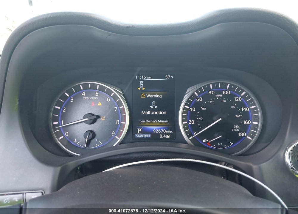 2016 INFINITI Q50 3.0T PREMIUM VIN: JN1EV7AP6GM305729
