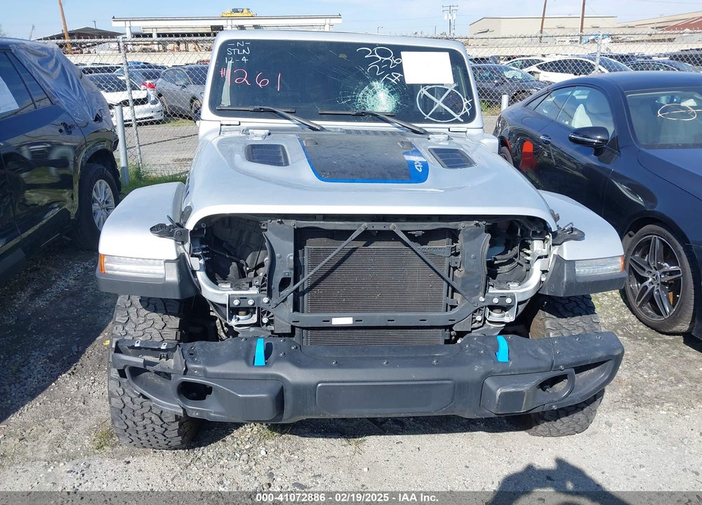 2022 JEEP WRANGLER UNLIMITED VIN: 1C4JJXR67NW191583