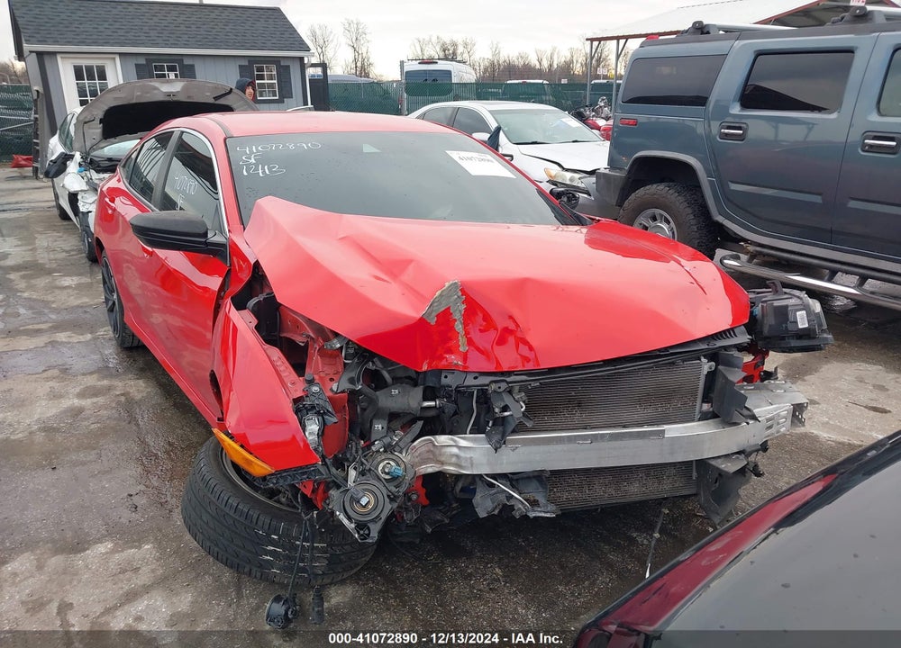 2019 HONDA CIVIC SPORT VIN: 2HGFC2F86KH573897