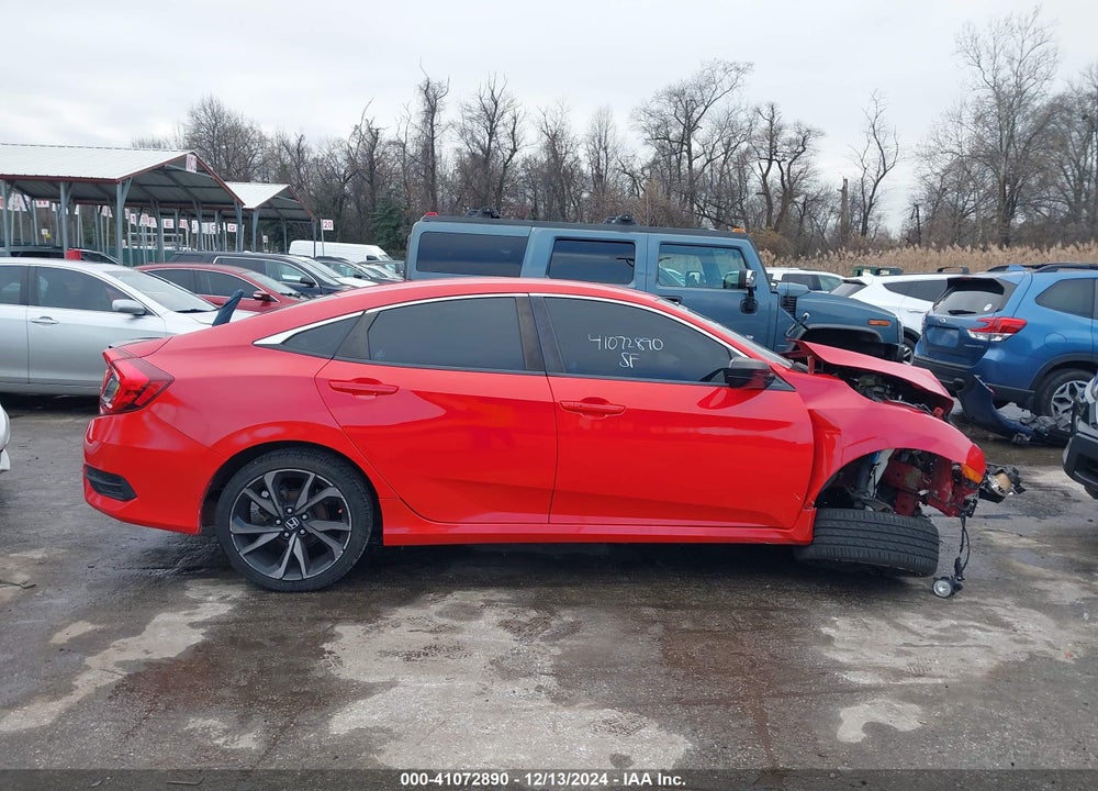2019 HONDA CIVIC SPORT VIN: 2HGFC2F86KH573897