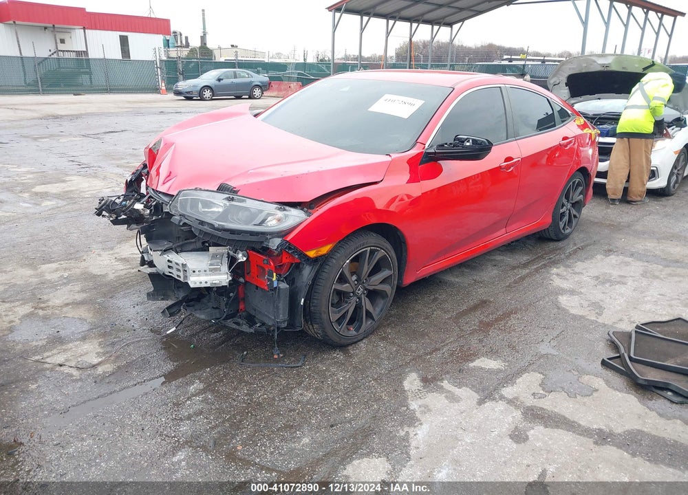 2019 HONDA CIVIC SPORT VIN: 2HGFC2F86KH573897