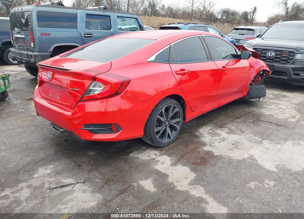 2019 HONDA CIVIC SPORT VIN: 2HGFC2F86KH573897