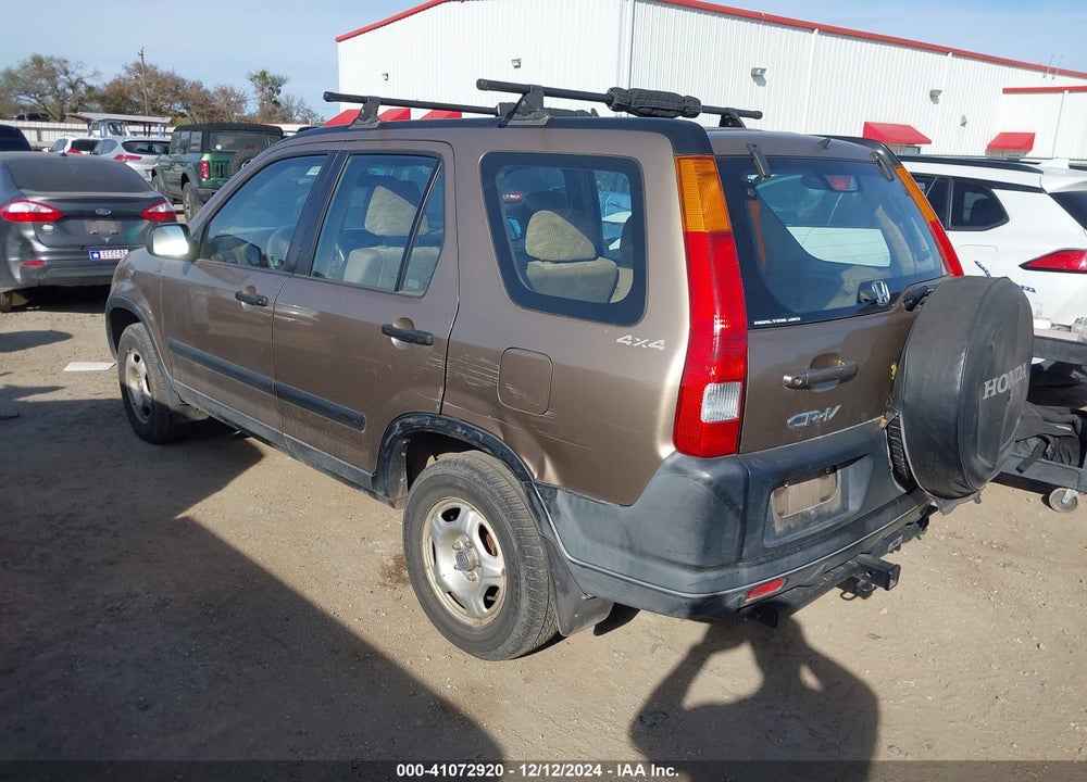 2004 HONDA CR-V LX VIN: SHSRD78404U245120
