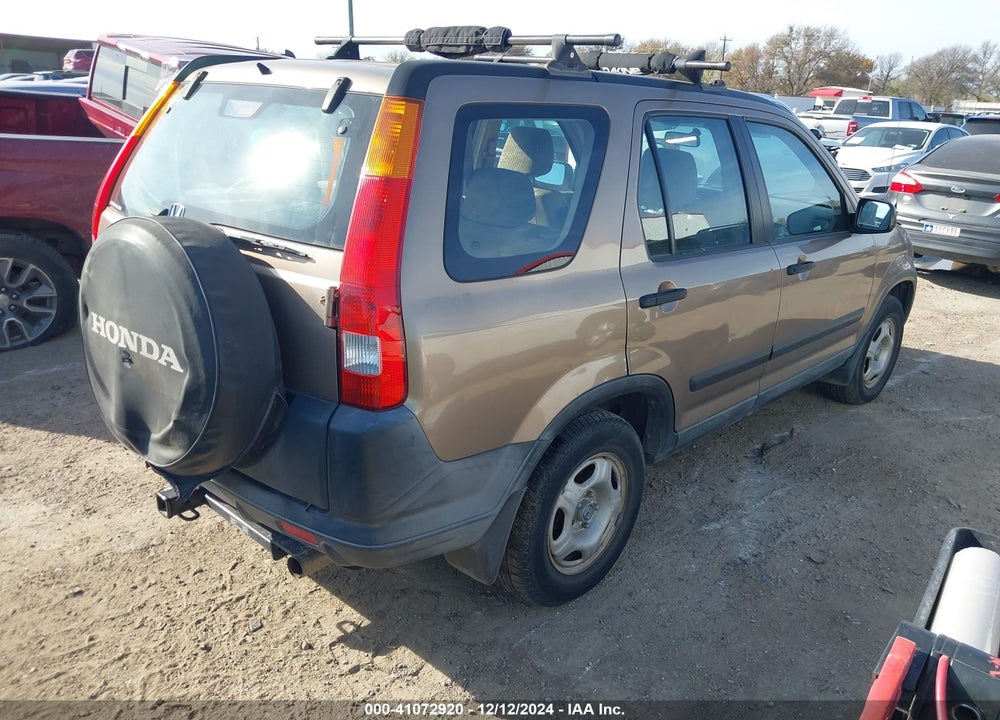 2004 HONDA CR-V LX VIN: SHSRD78404U245120