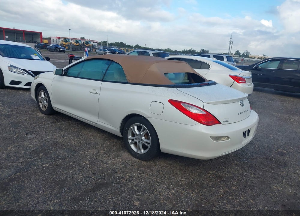 2008 TOYOTA CAMRY SOLARA SE VIN: 4T1FA38P68U142864