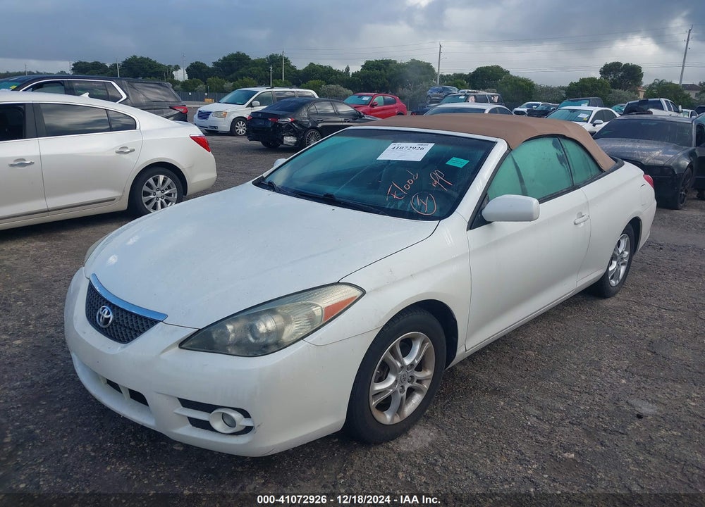 2008 TOYOTA CAMRY SOLARA SE VIN: 4T1FA38P68U142864