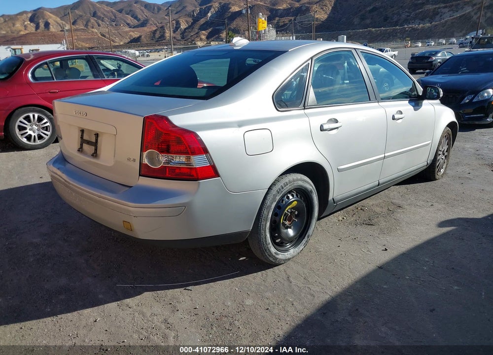 2007 VOLVO S40 2.4I VIN: YV1MS390872314536