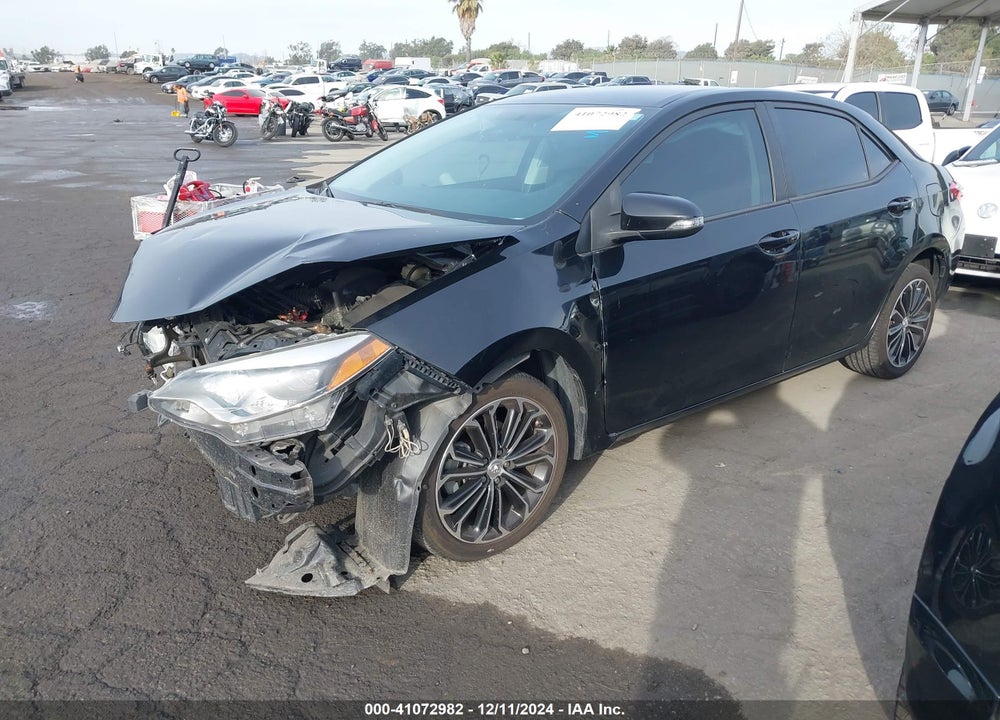 2014 TOYOTA COROLLA S PLUS VIN: 5YFBURHE1EP108044