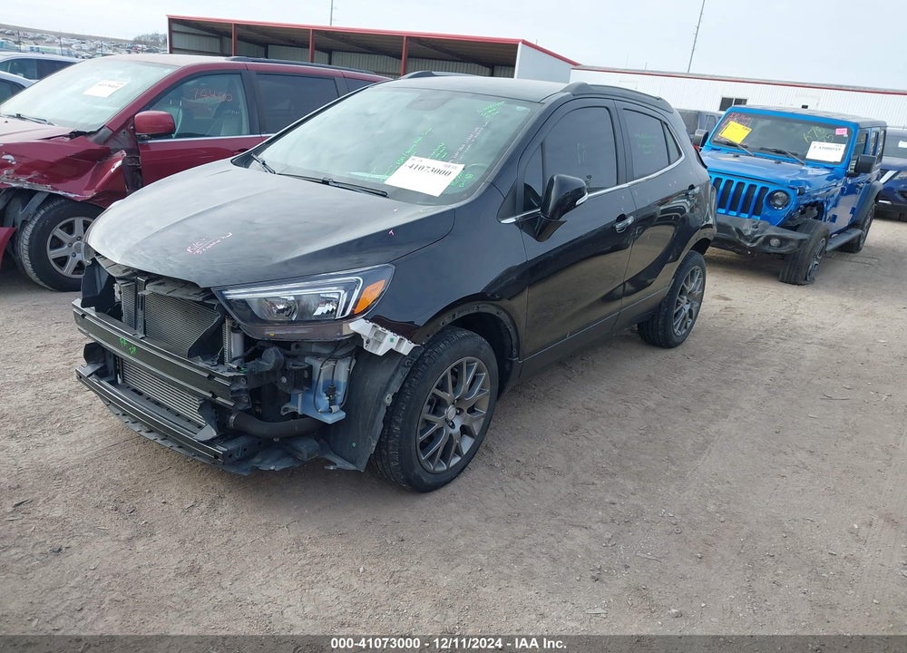 2019 BUICK ENCORE AWD SPORT TOURING VIN: KL4CJ2SB7KB916230