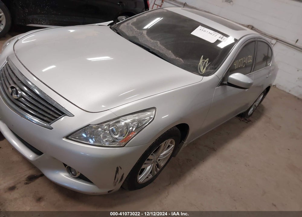 2011 INFINITI G25X VIN: JN1DV6AR1BM650957