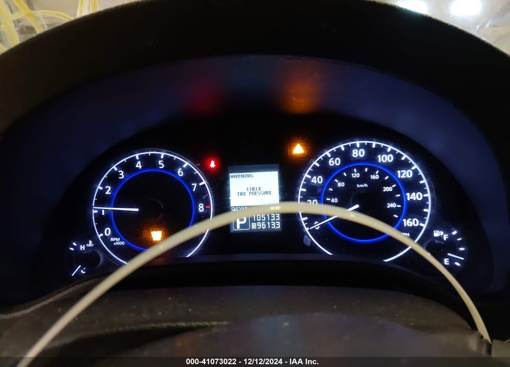 2011 INFINITI G25X VIN: JN1DV6AR1BM650957