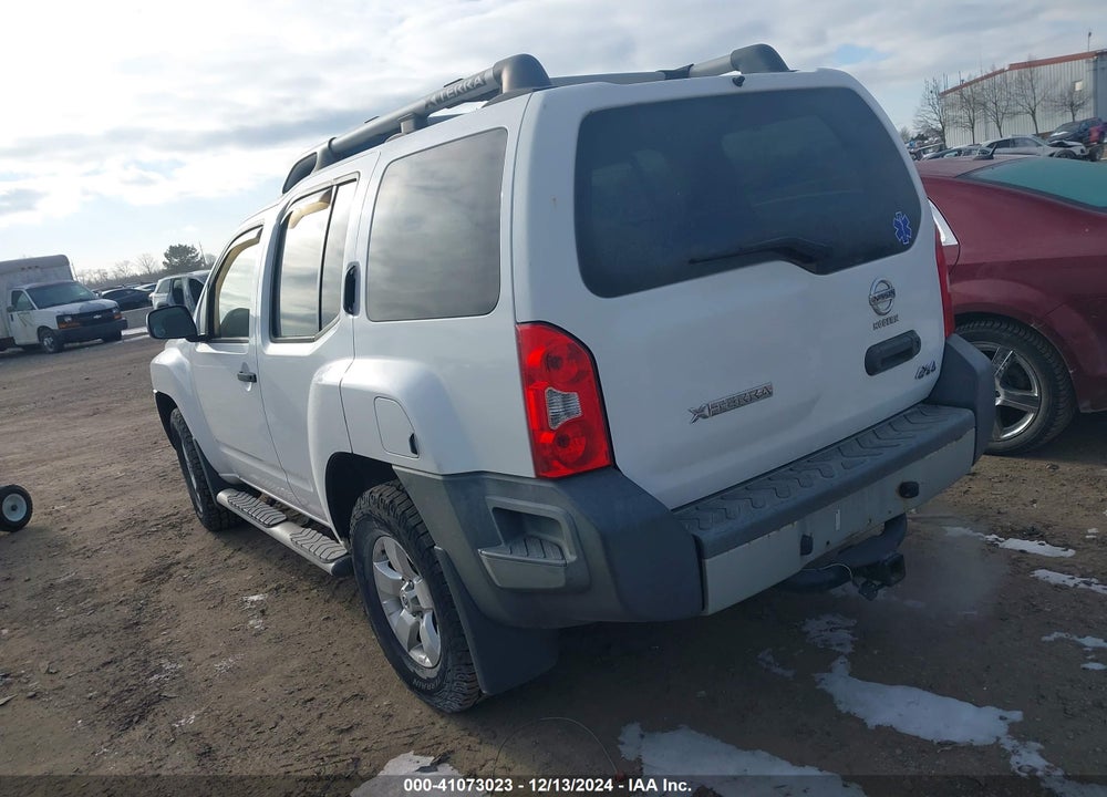 2009 NISSAN XTERRA VIN: 5N1AN08W19C507981