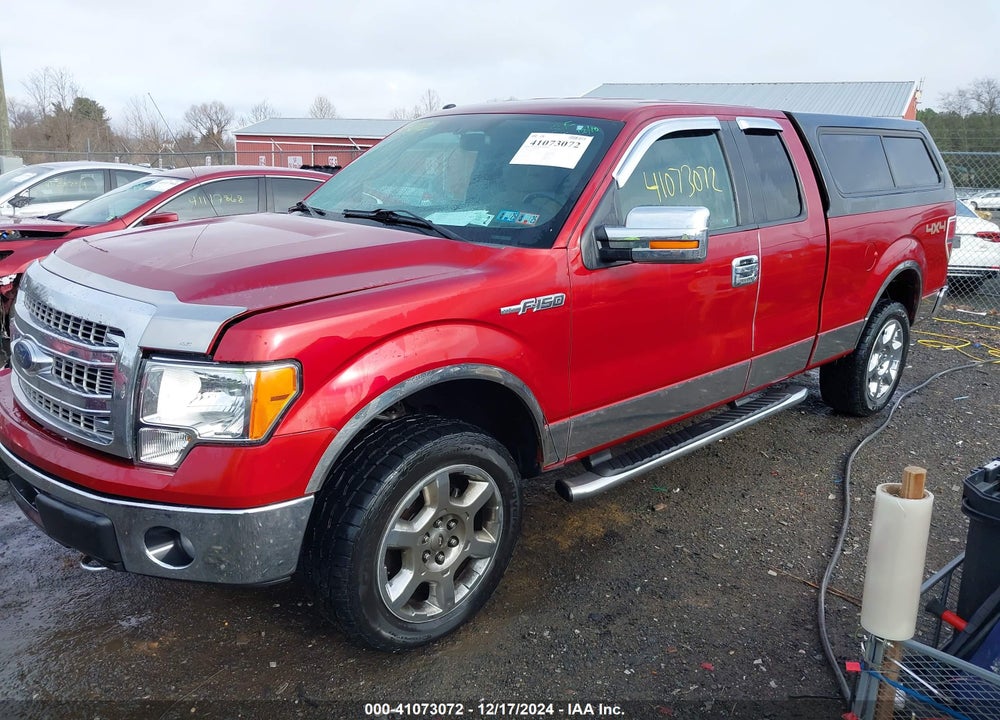 2014 FORD F-150 XLT VIN: 1FTFX1EF4EFA09734
