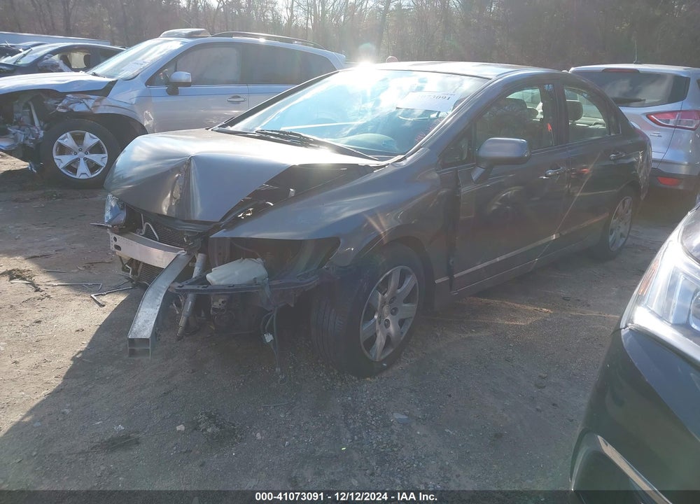2011 HONDA CIVIC LX VIN: 2HGFA1F52BH547402