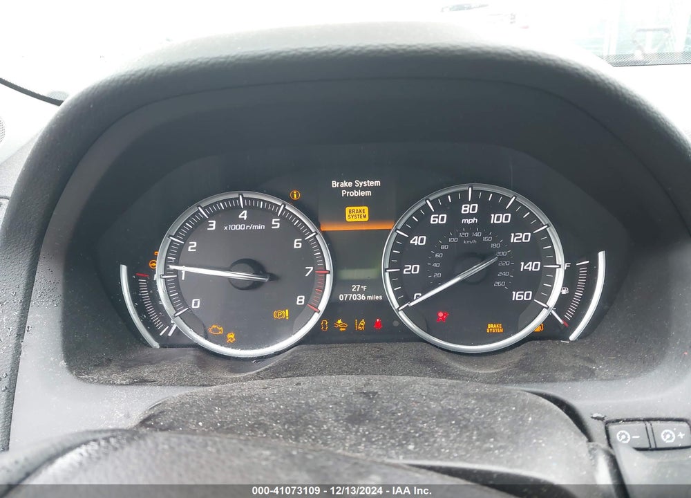 2016 ACURA TLX TECH VIN: 19UUB1F53GA012976