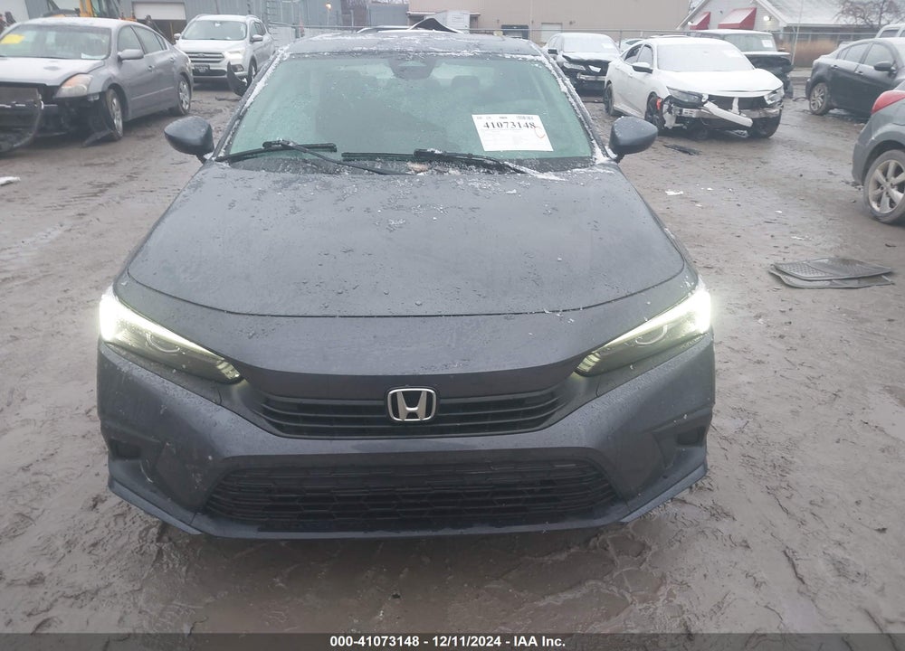 2022 HONDA CIVIC EX VIN: JHMFE1F75NX003415