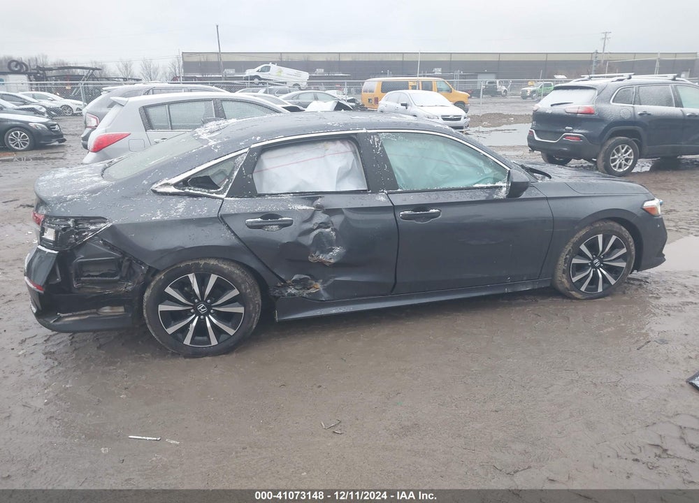 2022 HONDA CIVIC EX VIN: JHMFE1F75NX003415