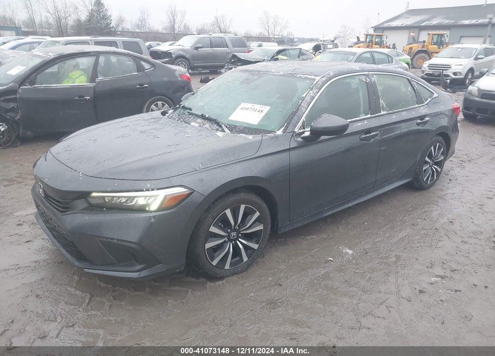 2022 HONDA CIVIC EX VIN: JHMFE1F75NX003415
