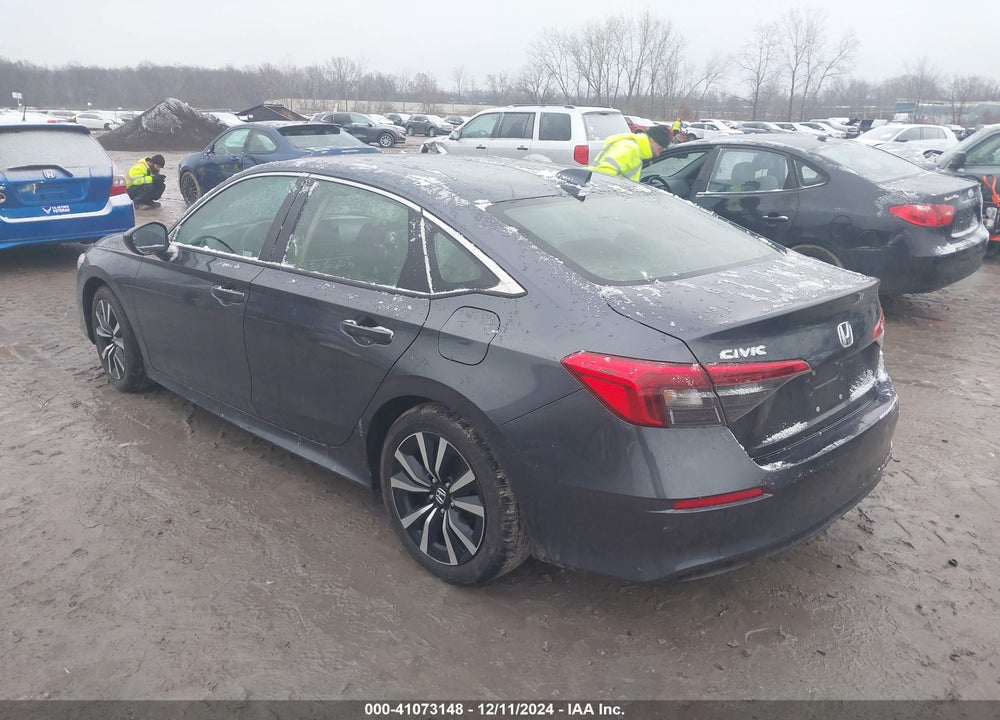 2022 HONDA CIVIC EX VIN: JHMFE1F75NX003415