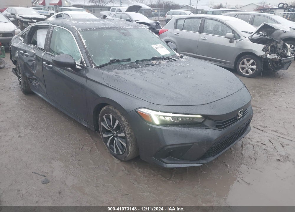 2022 HONDA CIVIC EX VIN: JHMFE1F75NX003415