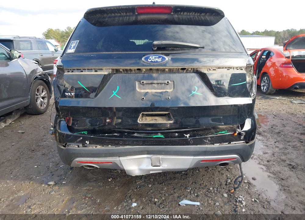 2017 FORD EXPLORER XLT VIN: 1FM5K7D87HGC51332