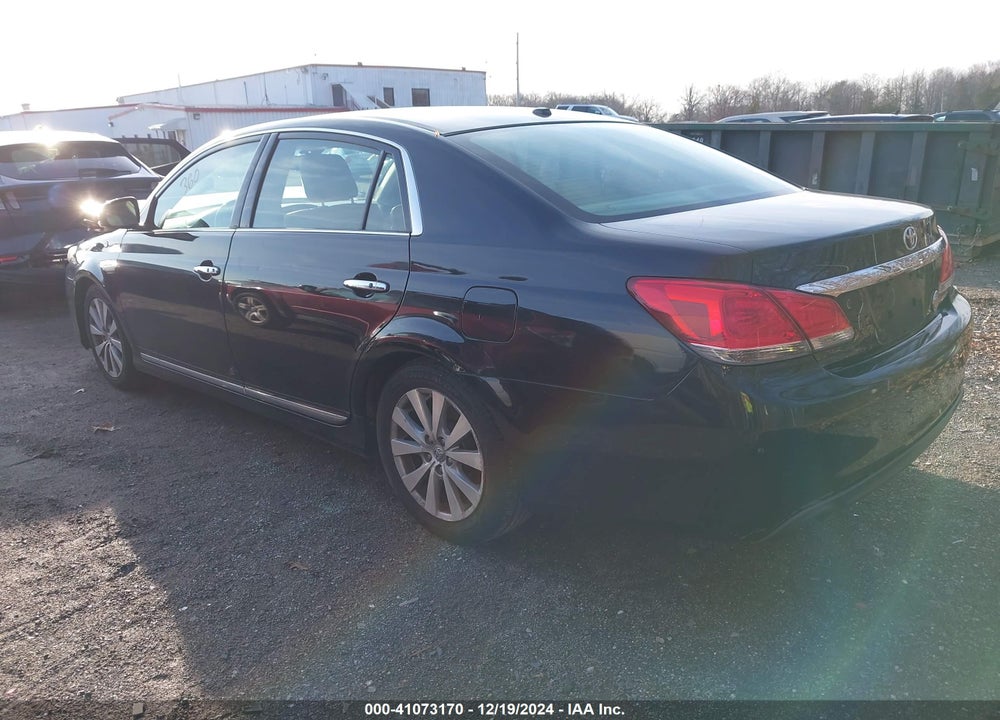 2011 TOYOTA AVALON LIMITED VIN: 4T1BK3DBXBU403264