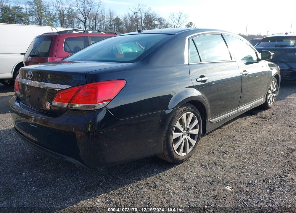 2011 TOYOTA AVALON LIMITED VIN: 4T1BK3DBXBU403264