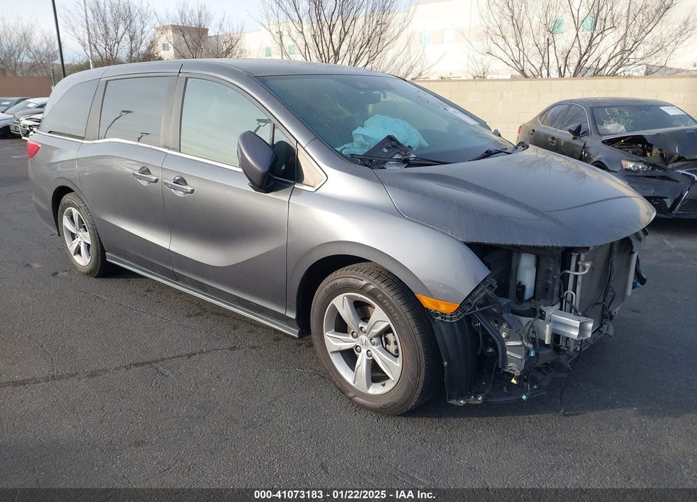 2018 HONDA ODYSSEY EX-L VIN: 5FNRL6H76JB073105