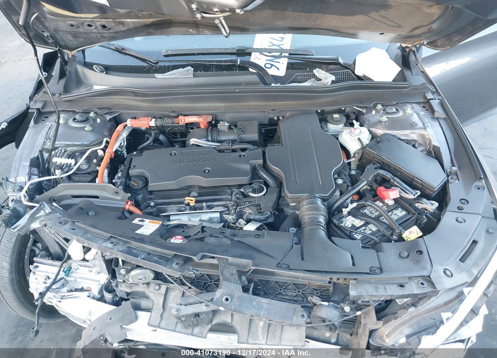 2021 HONDA ACCORD HYBRID VIN: 1HGCV3F14MA009219