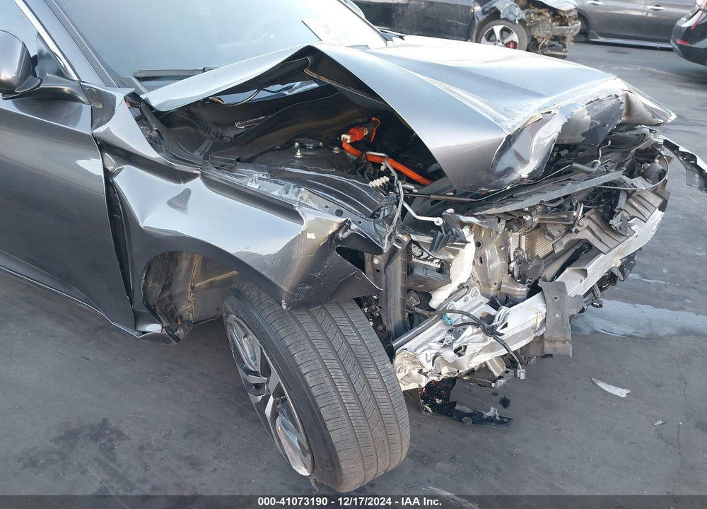 2021 HONDA ACCORD HYBRID VIN: 1HGCV3F14MA009219