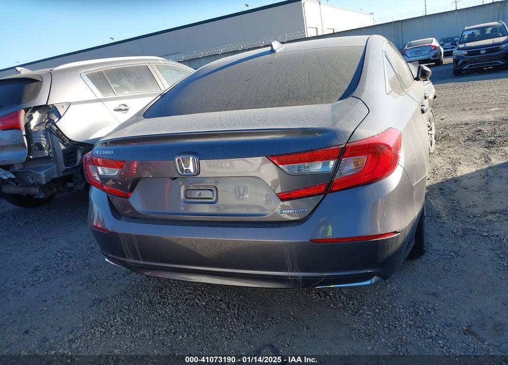 2021 HONDA ACCORD HYBRID VIN: 1HGCV3F14MA009219