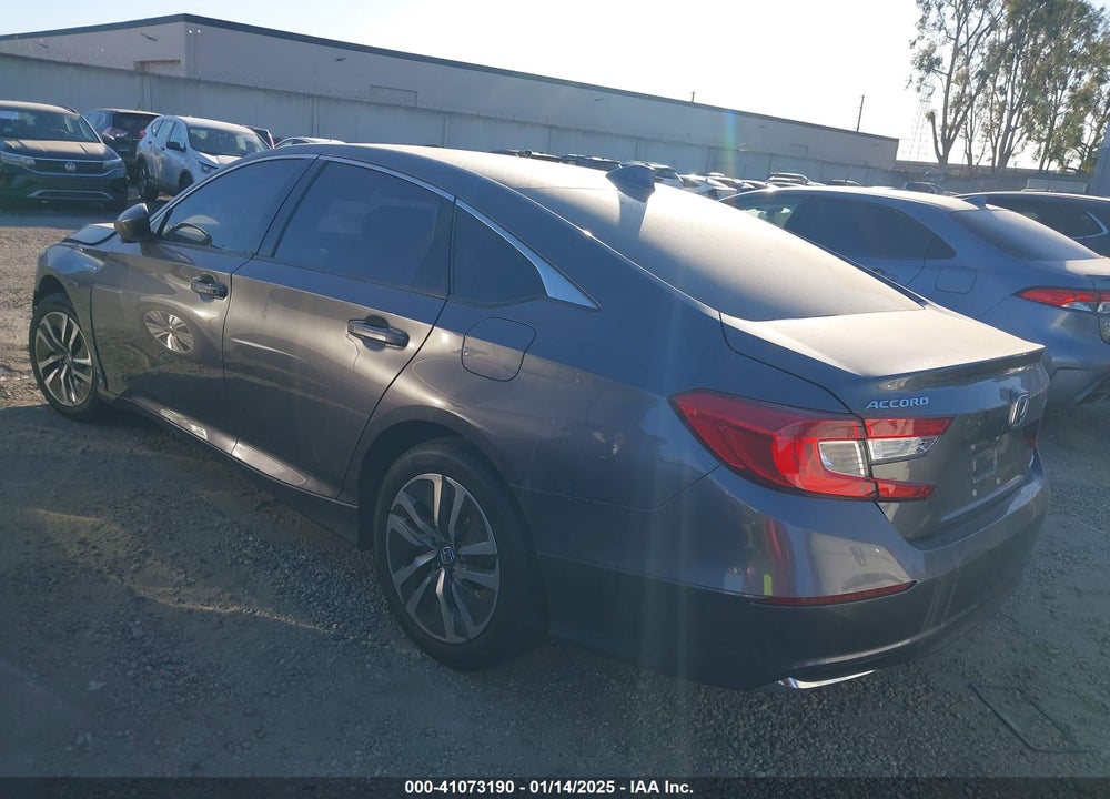 2021 HONDA ACCORD HYBRID VIN: 1HGCV3F14MA009219