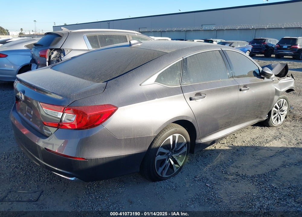 2021 HONDA ACCORD HYBRID VIN: 1HGCV3F14MA009219